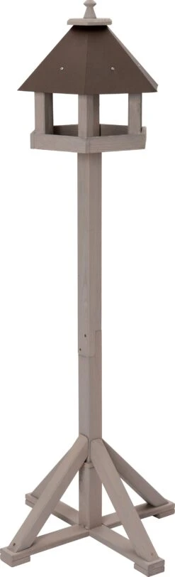 Intratuin Vogelvoederhuisje Grijs 33 X 29 X 153 Cm