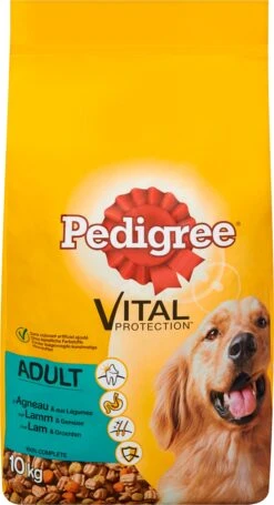 Pedigree Vital Hondenvoer Lam En Groenten Adult 10 Kg