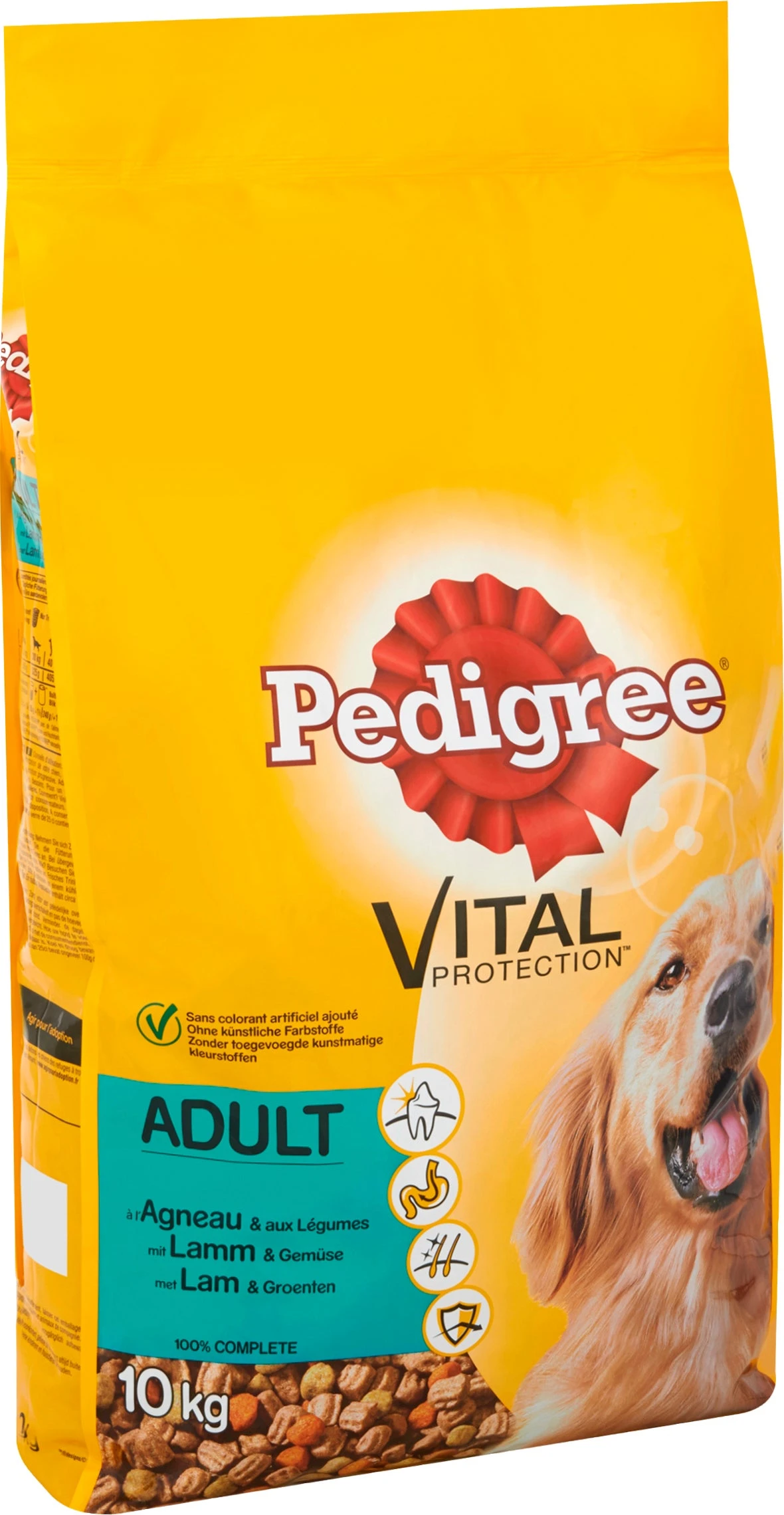 Pedigree Vital Hondenvoer Lam En Groenten Adult 10 Kg 4 Pedigree Vital Hondenvoer Lam En Groenten Adult 10 Kg - Afbeelding 2