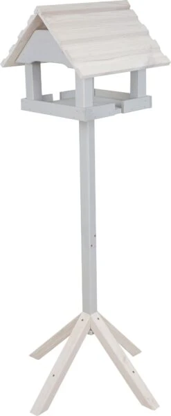 Intratuin Vogelvoederhuisje Wit 60 X 60 X 134 Cm