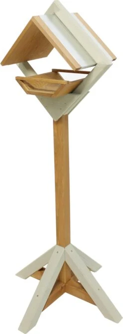 Intratuin Vogelvoederhuisje Naturel 60 X 60 X 150 Cm