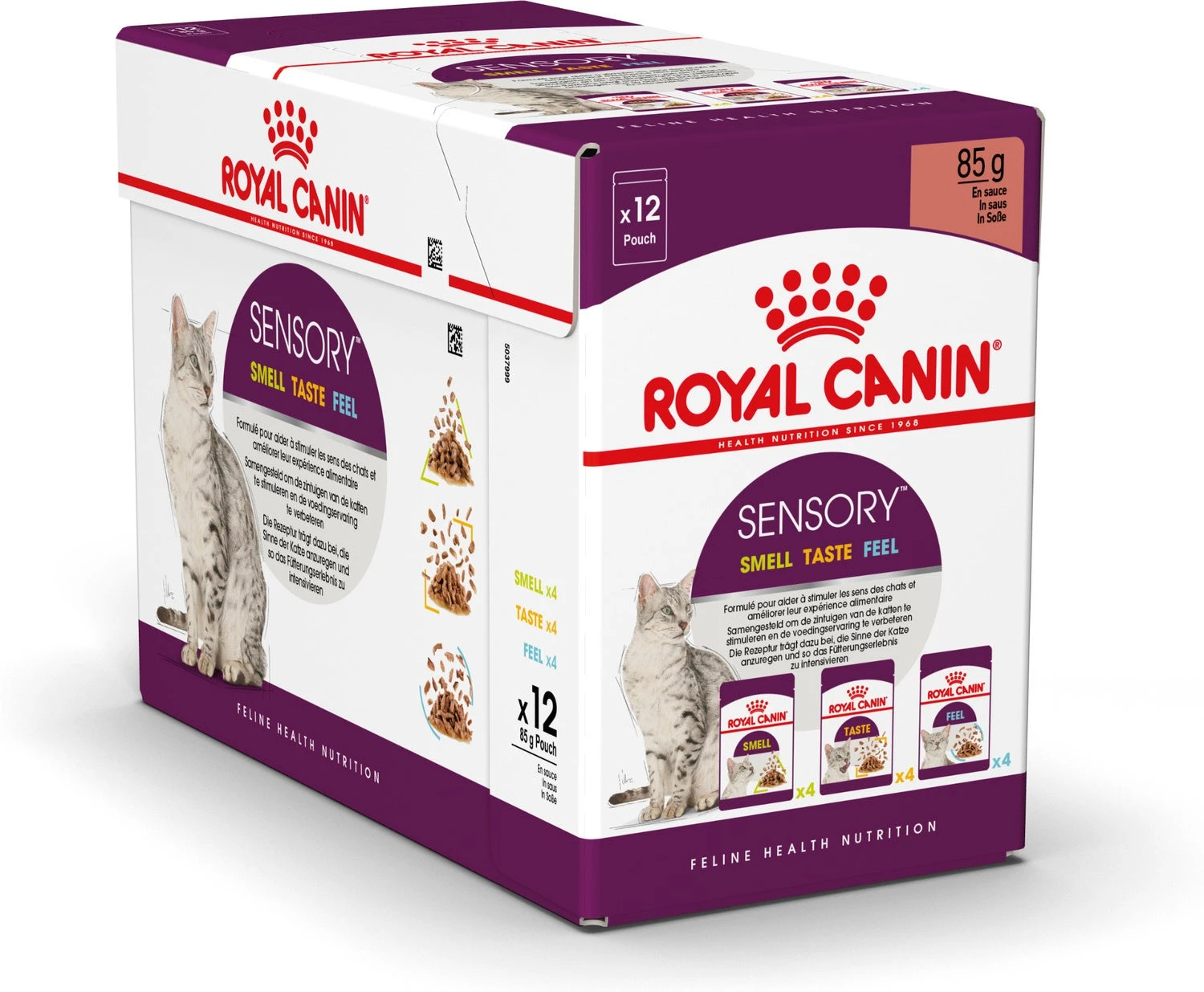 Royal Canin Kattenvoer In Saus Sensory Mix 85 G 12 Stuks 3 Royal Canin Kattenvoer In Saus Sensory Mix 85 G 12 Stuks